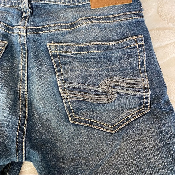 Men’s Silver “Craig” Straight Blue Jeans Size- W28 L34 - Picture 7 of 12